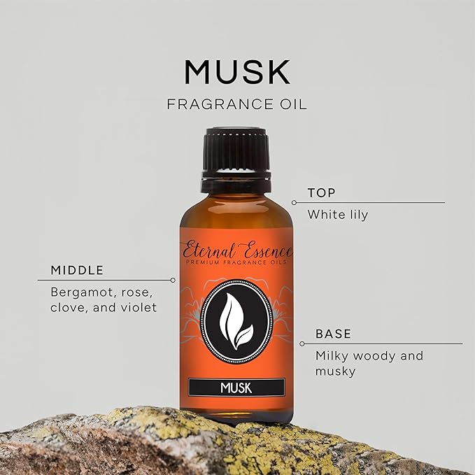 Musk Premium Grade Fragrance Oil - Scented Oil - 30ml EternalEssenceOils