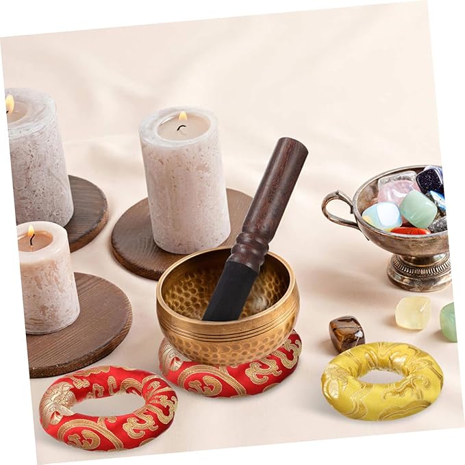 Beaupretty 2Pcs Sound Bowl Striker Wood Mallets for Meditation and Sound Therapy Durable and Portable Singing Bowl Accessories - Bloomnest