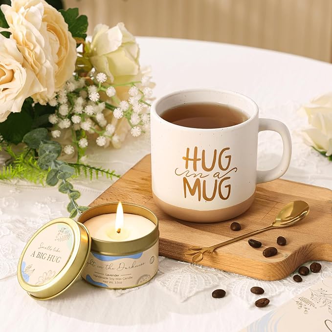 Get Well Gifts for Women Care Package Feel Better Gifts Baskets After Surgery Cancer Patients Miscarriage for Sick Friend Chemo Encouraging Pamper Comfort Wellness Hug Box For Her Self Care With Mug - Bloomnest