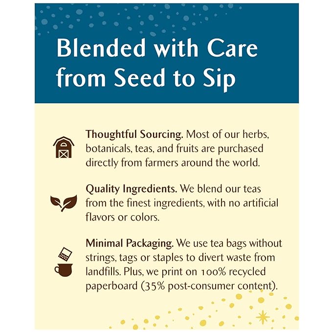 Celestial Seasonings Herbal Tea, Mint Magic,Caffeine Free, 20 tea bags (Pack of 6) - Bloomnest