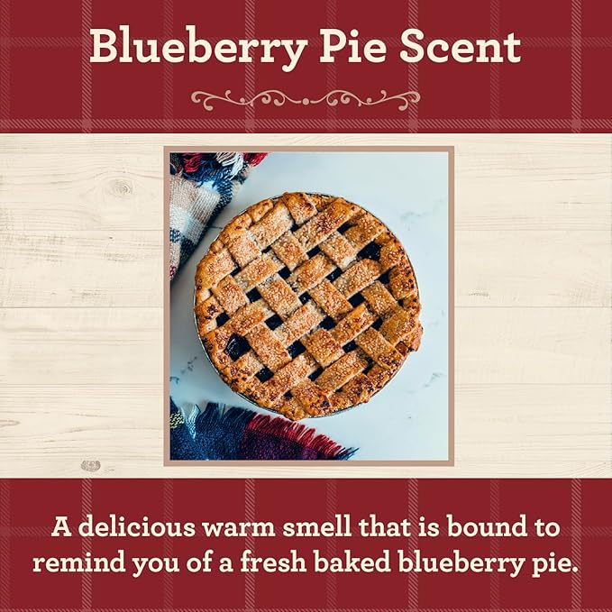 Our Own Candle Company, Blueberry Pie Scented Mason Jar Candle, 100 Hour Burn Time, 13 Ounces - Bloomnest