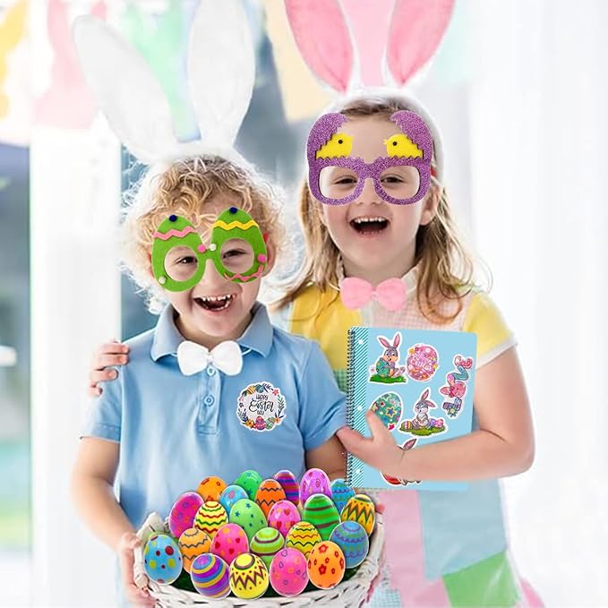 12 Pack Easter Egg Bath Bombs for Kids with Surprise Inside, Kids Bath Bombs for Easter Egg Hunt and Easter Basket Stuffers, Easter Bath Bombs for Kids