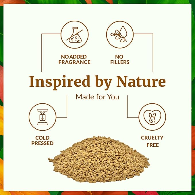 SVA Fenugreek Seed Oil - 1 Fl Oz – 100% Natural Cold Pressed Fenugreek Oil - for Face, Skin Care, Hair Care, Scalp Massage & Body Massage – Carrier Oil with Dropper - Bloomnest