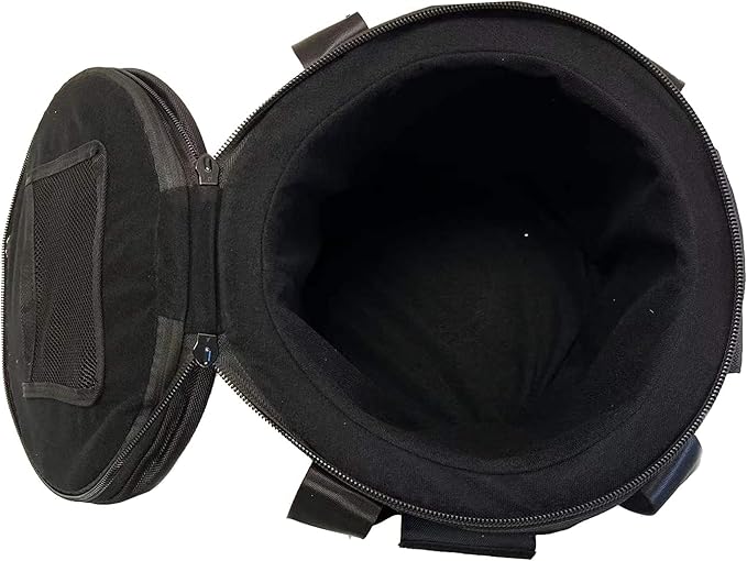 FMTY 10inch Carrying Bag for crystal singing bowl, Meditation, Yoga, Spiritual Healing… (10inch travel Carrier bag for sound healing bowl, Black) - Bloomnest