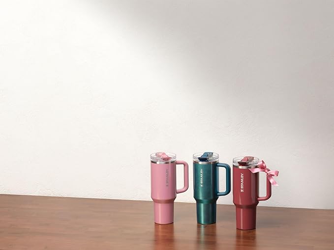 STANLEY Quencher ProTour Flip Straw Tumbler with Leakproof Lid | Built-In Straw & Handle | Cupholder Compatible for Travel | Insulated Stainless Steel Cup | BPA-Free