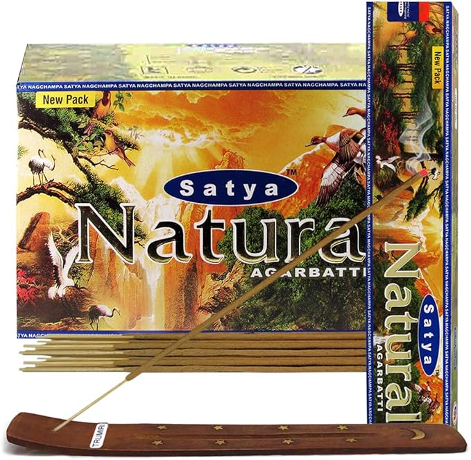 Natural Incense Sticks and Incense Stick Holder Bundle Insence Insense - Bloomnest