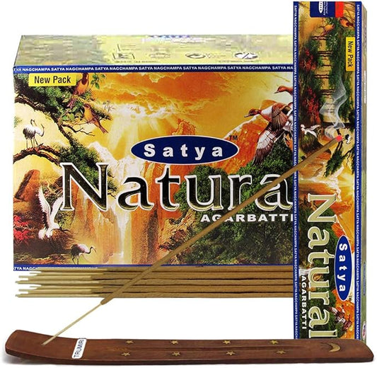 Natural Incense Sticks and Incense Stick Holder Bundle Insence Insense - Bloomnest