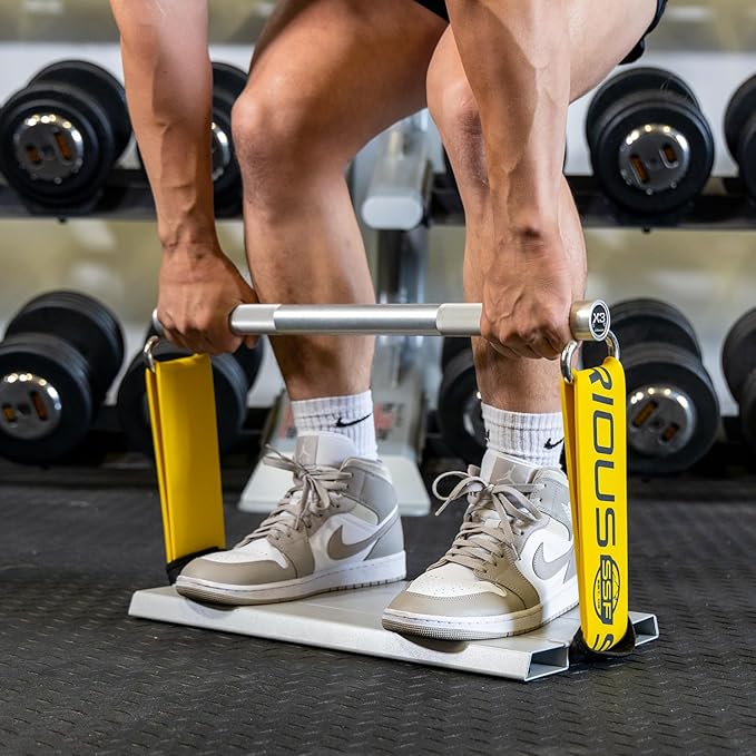 Serious Steel Fitness 37" Resistance Training Bands (Portable Exercise Band System Training Bands- Great for Individuals Looking for Tension Throughout The Exercise) - Bloomnest