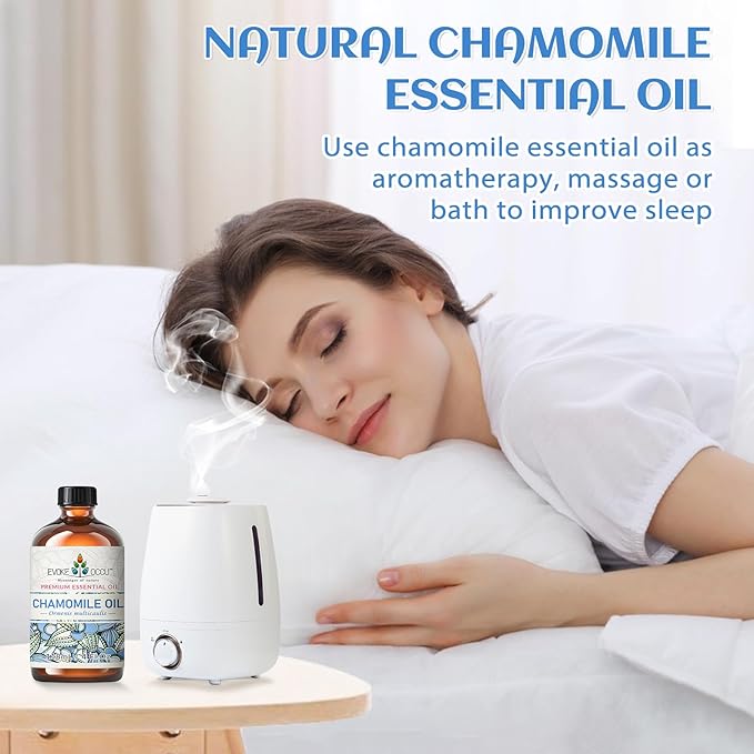 EVOKE OCCU Chamomile Essential Oil for Skin Hair Diffuser Candle Soap Making - 4 FL Oz - Bloomnest