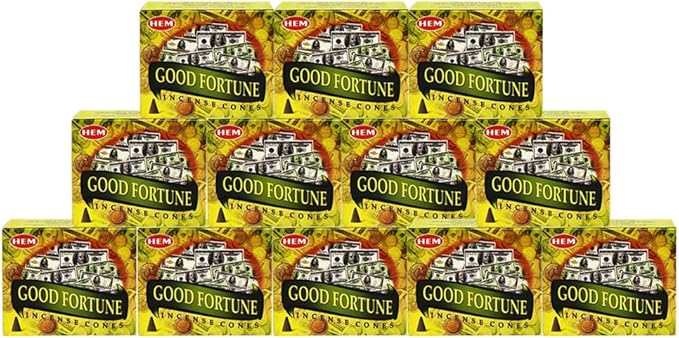 Good Fortune Incense Cones And Cone Incense Burner Bundle Insence Insense Hem Incense TRUMIRI