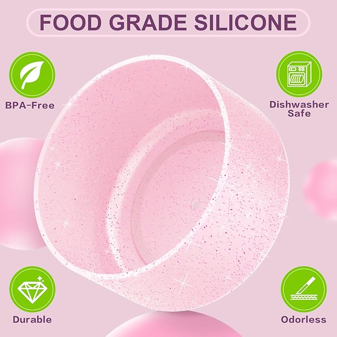 Silicone Boot for Owala Water Bottle 24 oz 32 oz 40 oz, Anti-Slip Protective Sleeve for FreeSip/Twist/Flip Stainless Steel Water Bottles Accessories BEONSKY