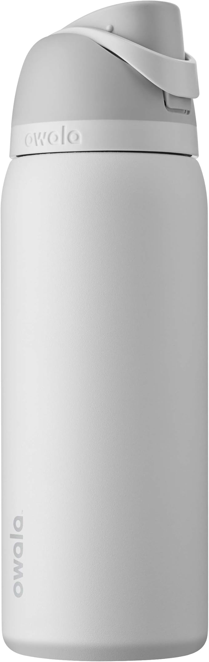 Owala FreeSip Insulated Stainless Steel Water Bottle with Straw, BPA-Free Sports Water Bottle, Great for Travel, 32 Oz, Shy Marshmallow Owala