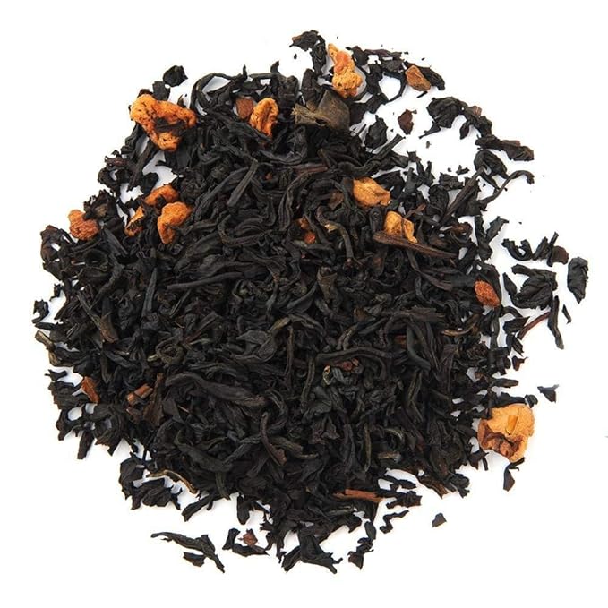 Organic Positively Tea Company, Cinnamon Apple Spice Black Tea, Loose Leaf, 16 Ounce - Bloomnest