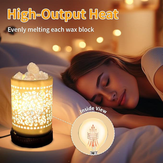 8 Pack 25 Watt Wax Warmer Bulbs Replacement Light Bulb for Full Size Scentsy Warmer 120V G50 E12 Incandescent Standard Base for Indoor Outdoor Patio String Lights - Bloomnest