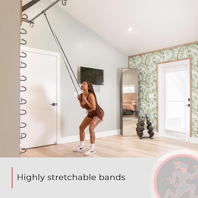 Rubberbanditz Rounded Edge Resistance Band | Compact and Light Weight Exercise Bands | Suitable for All Fitness Levels Users| Travel Friendly Resistance Bands for Working Out - Bloomnest