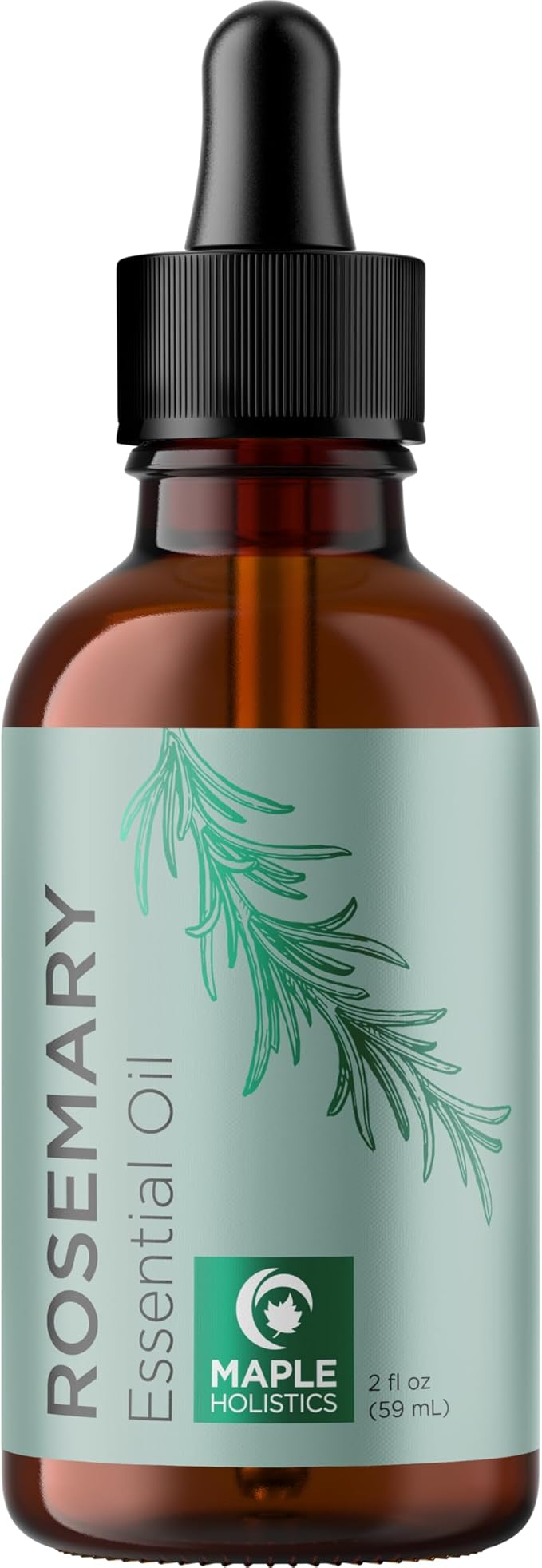 Pure Rosemary Oil for Hair Care - Volumizing Aromatherapy Rosemary Essential Oil for Diffuser Plus Hair Skin and Nail Care - Nourishing Oil for Enhanced Shine and Dry Scalp Care (2oz) - Bloomnest
