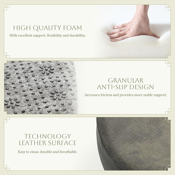 Meditation Cushion, Comfortable Floor Pillow for Adults Sitting, Reading, Yoga, Large Floor Cushion Seating for Living Room Tatami Home Decor