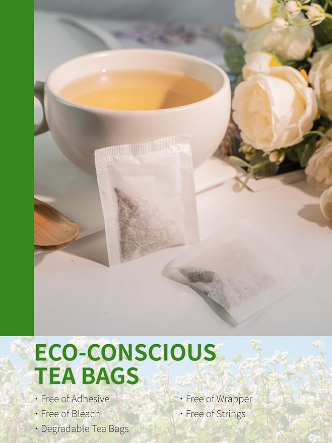 TeeLux Dandelion Root Tea Bags, Premium Raw Dandelion Root Tea, Smooth Taste, Caffeine Free, 100 Count - Bloomnest