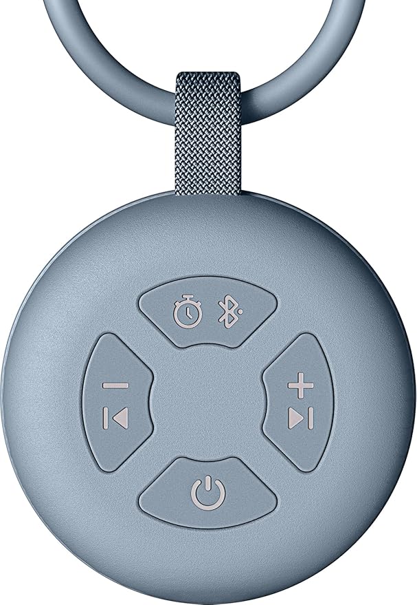 Portable Sound Machine for Baby | White Noise | 12 Soothing Sounds | Noise Canceling for Travel, Office, Nursery | Baby Shower | Registry Gift | Sleep Soother for Babies Kids Adults | Slate - Bloomnest
