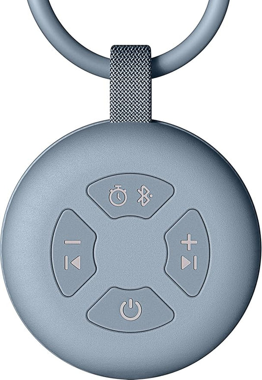 Portable Sound Machine for Baby | White Noise | 12 Soothing Sounds | Noise Canceling for Travel, Office, Nursery | Baby Shower | Registry Gift | Sleep Soother for Babies Kids Adults | Slate - Bloomnest