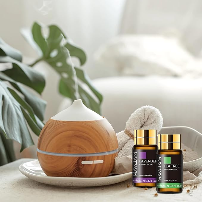 MAYJAM 35x5ML Essential Oil Gift Set, Pure Essential Oils for Diffusers Massage, Fragrance Oil Scented Oil for DIY Soap Candle Making - Bloomnest