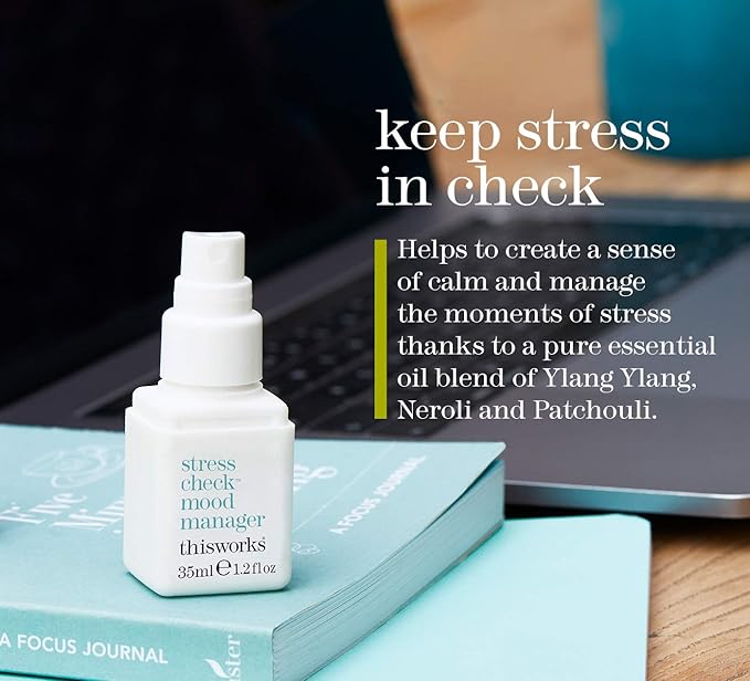 THISWORKS Stress Check Mood Manager, Calming + Stress Relieving Fragrance 35ml - Bloomnest