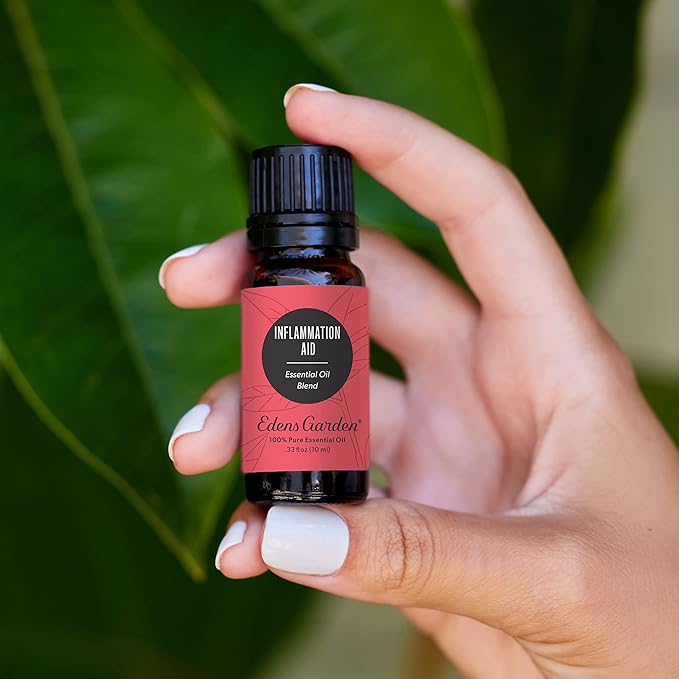 Edens Garden Inflammation Aid Essential Oil Blend- 100% Pure Premium Grade, Undiluted, Natural, Therapeutic, Aromatherapy, The Best for Skin, Face, Humidifiers 30 ml (1 fl oz) - Bloomnest