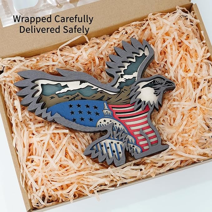 3D Wooden Animal Carving LED Night Light, Wood Carving Light, Modern Home Decoration, Decorative Tables, Cabinets, Living Rooms, Bedrooms, Offices, Farmhouses, Bookshelves, Perfect Holiday Gifts - Bloomnest