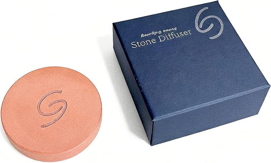 Terracotta Stone Diffuser Handcrafted Natural Ceramic Passive Diffuser for Long Lasting Aromas Perfect for Small Spaces Desks Cars and More, Reusable Portable Thoughtful Gift for Loved Ones - Bloomnest