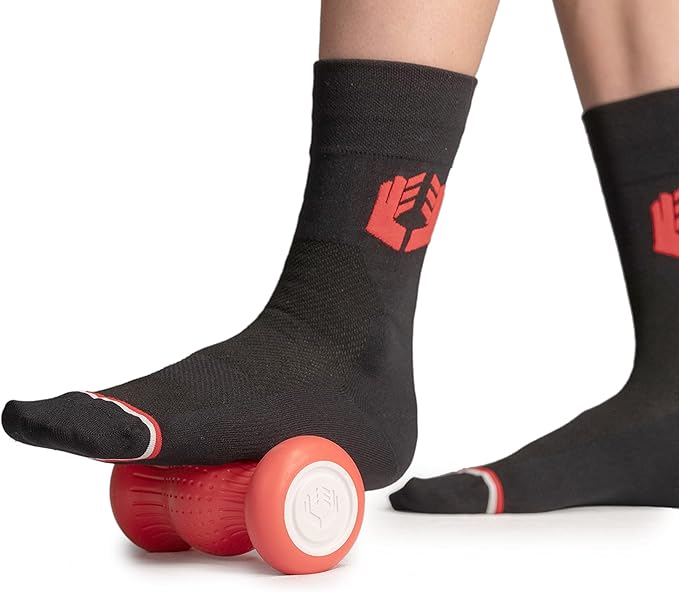 ROLL Recovery R3 (Rose Red) - Orthopedic Foot & Plantar Fascia Massage Roller