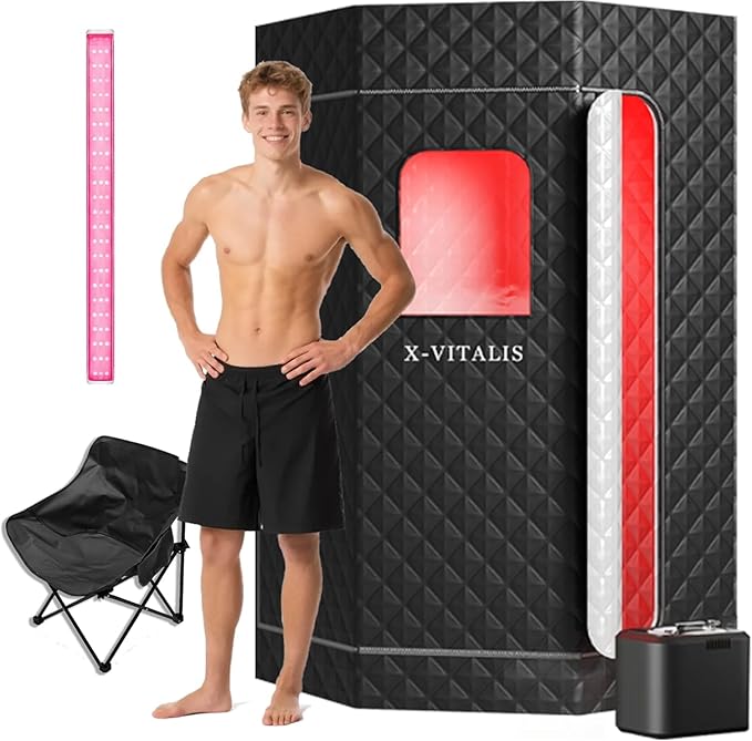 Portable Steam Sauna Tent for Home 3L Infrared Sauna for Indoor, Outdoor, Gym, Spa Bloomnest
