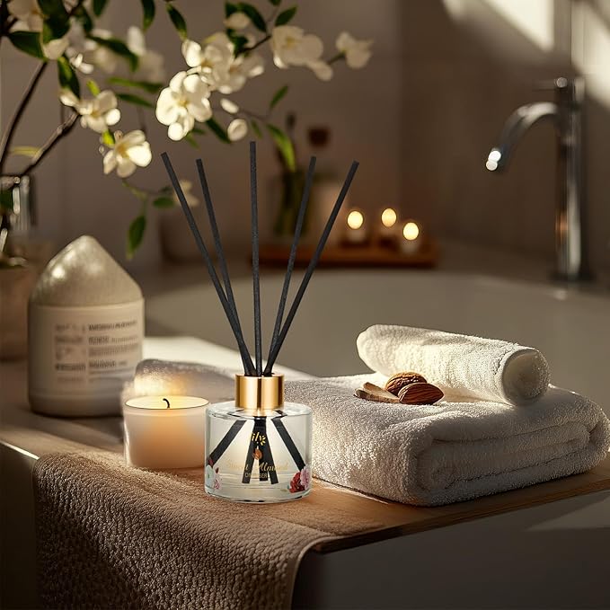 Valentines Day Gifts Spa Gift Basket Set for Women 17-Piece Almond Luxury Spa Gift Set Bath & Body Care Kit with Shower Gel | Christmas, Mothers Day Gift for Mom, Birthday Gifts for Her, Wife, Mom