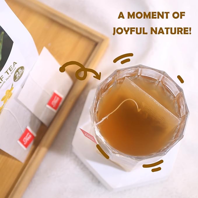 TEARELAE - Mullein Tea Bags For Lungs - 2.65 oz/75g (3g X 25 Bags) - 100% Pure Natural Premium Mullein Leaf Tea - Non-GMO - Caffeine-free - Good For Respiratory System - Bloomnest
