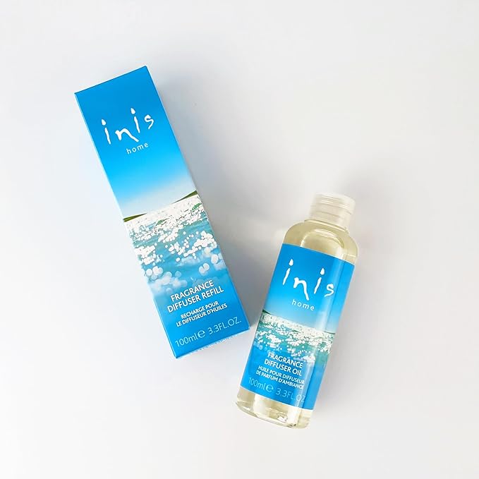 Inis the Energy of the Sea Reed Diffuser Oil Refill - Ocean Fresh Fragrance for Home - 3.3 Fluid Ounce - Bloomnest