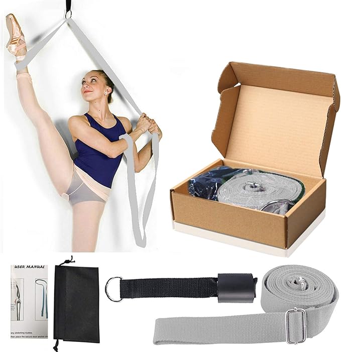 Leg Stretcher, Door Flexibility & Stretching Leg Strap - Great for Ballet Cheer Dance Gymnastics or Any Sport Leg Stretcher Door Flexibility Trainer Premium Stretching Equipment - Bloomnest