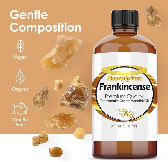 Frankincense Essential Oil - Pure & Natural Frankincense Aroma Therapeutic Grade Essential Oil (Huge 4 OZ - Bulk Size) - Bloomnest
