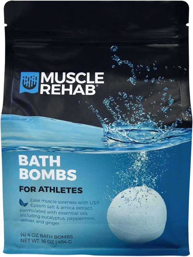 Dynamic Recovery Combo Set: Epsom Salt Soak & Bath Bombs | Muscle Soak and Skin Hydration (2) Pack - Bloomnest