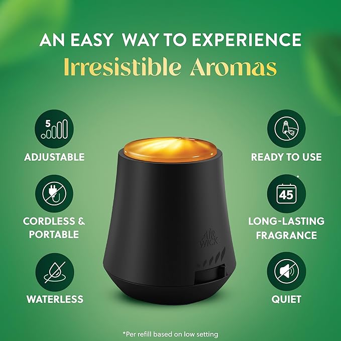 Air Wick Essential Mist Diffuser, 1ct, Essential Oils Diffuser, Air Freshener - Bloomnest