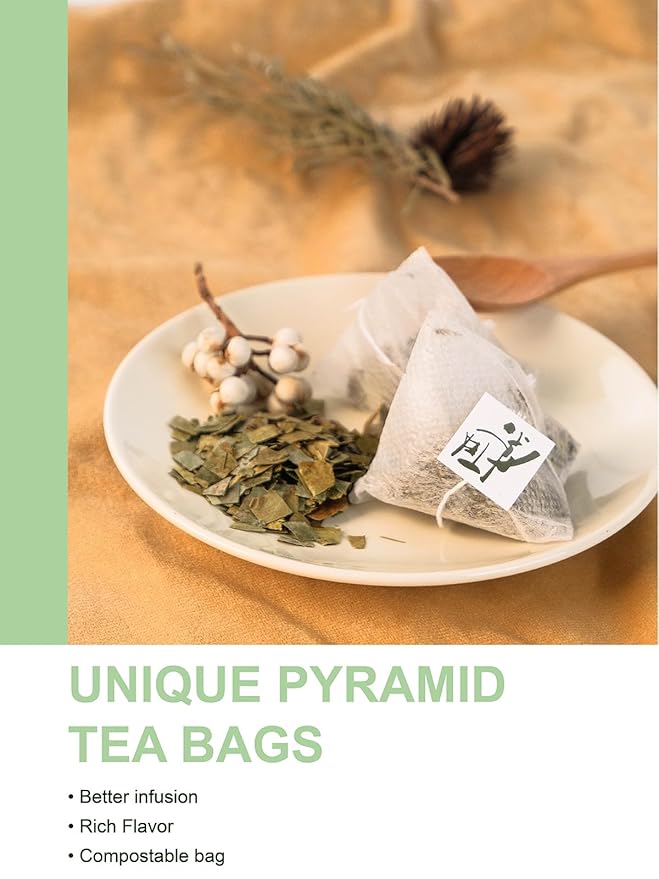 TeeLux Soursop Graviola Leaf Tea Bags, Natural Soursop Leaves Tea, Mild & Smooth Taste, Caffeine Free, 50 Count - Bloomnest