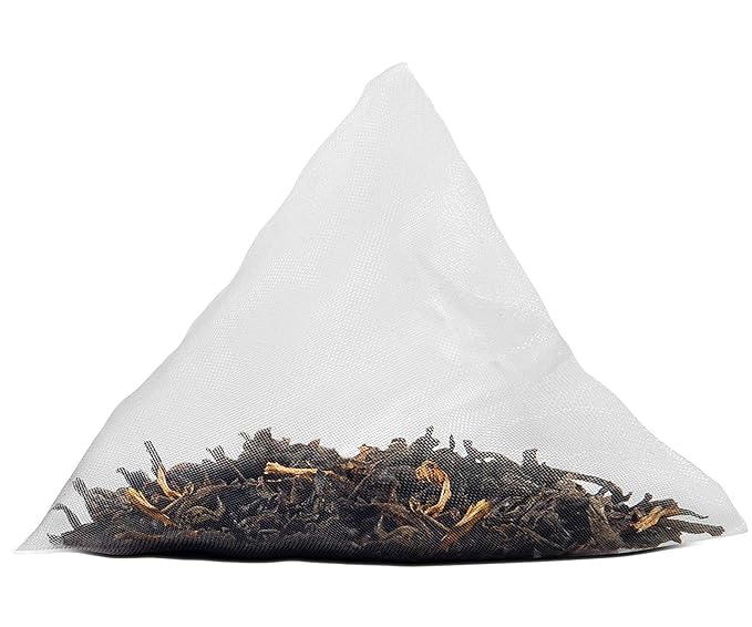 Two Leaves and a Bud Organic Assam Black Tea Bags, Whole Leaf Caffeinated Assam Tea in Compostable Sachets,100 Count (Pack of 1) - Bloomnest