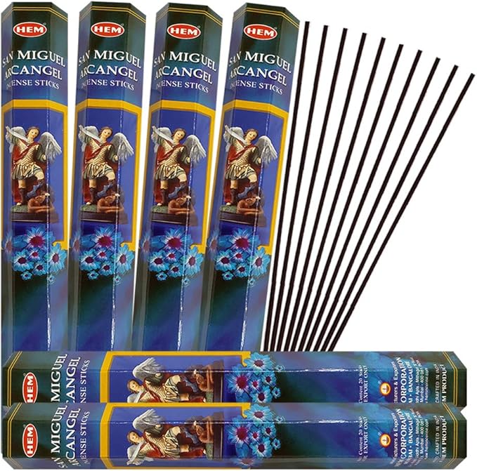 San Miguel Incense Sticks and Incense Stick Holder Bundle Insence Insense Hem Incense Sticks TRUMIRI