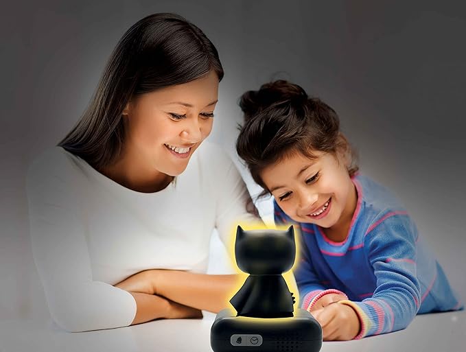 LEXiBOOK - Batman Digital Alarm Clock for Kids with Night Light Snooze, Childrens Clock, Luminous Batman, Black Colour - RL800BAT - Bloomnest