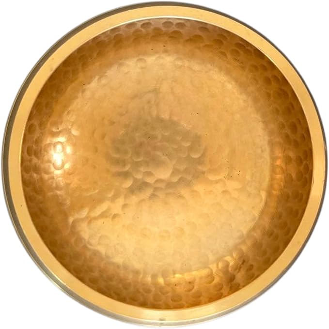 4" Hand-Hammered Tibetan Singing Bowl Set – Includes Wooden Mallet, Handmade Cushion & Hand-Stitched Case – Meditation, Sound Healing & Yoga Tool – Made in Nepal - Bloomnest