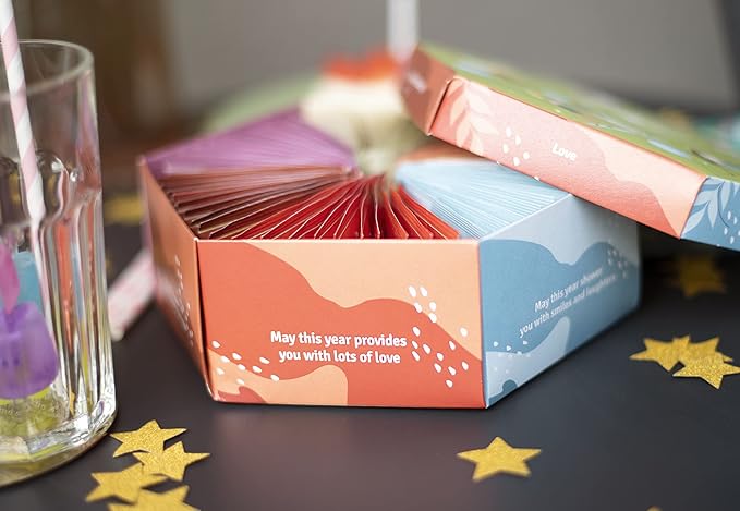 ACORUS | Birthday Gift Tea Set | Natural Tea Hamper Box Gift Set of 6 Flavors | Thoughtful Present for Birthday | Large Selection Box | Tea Gift Sets | 60 Herbal and Fruit Tea Bags Variety Pack - Bloomnest