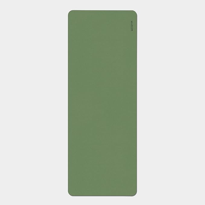 WeGym Yoga Mat, 4mm Cushioned Exercise Mat for Yoga, Pilates, Home Workouts - Anti Slip Polyurethane Suede Yoga Mat with Carrying Strap - Bloomnest