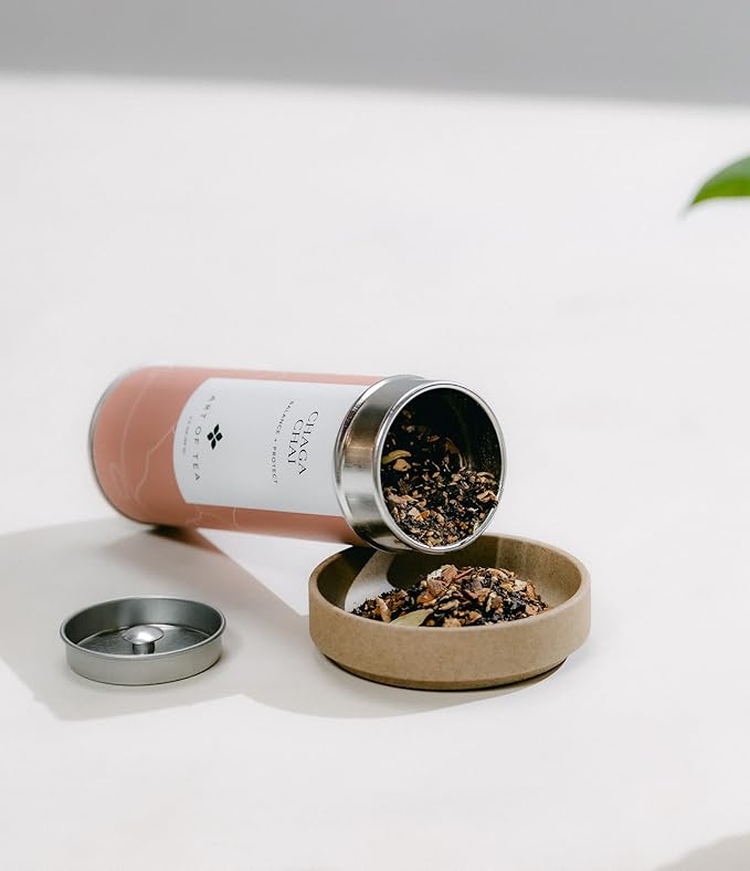 Art of Tea | Chaga Chai 3oz (Chaga Mushroom Tea) | Wellness Loose Leaf Artisan Tea - Bloomnest