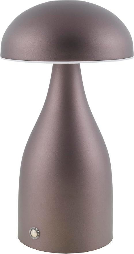 Mark&Day Table Lamps, Atanacio Traditional Brown Bedside Table Lamp for Nightstand Bedroom, Living Room or Office (9" H x 5" W x 5" D) - Bloomnest
