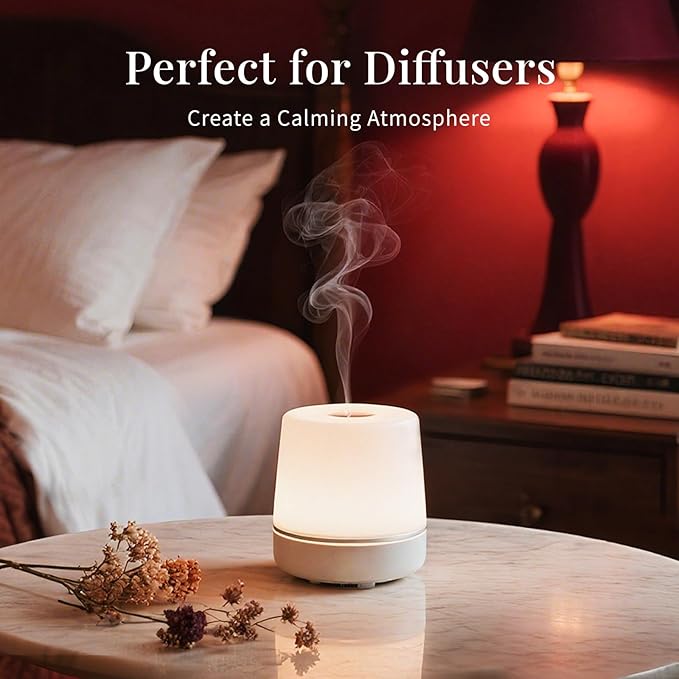 SU JUABA Lemongrass Essential Oil 4 Oz, 100% Pure Natural Aromatherapy Oil for Diffuser, Skin Care, Candle - 118ML Bloomnest