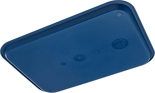 Carlisle FoodService Products CT121614 Café Standard Cafeteria / Fast Food Tray, 12" x 16", Blue - Bloomnest