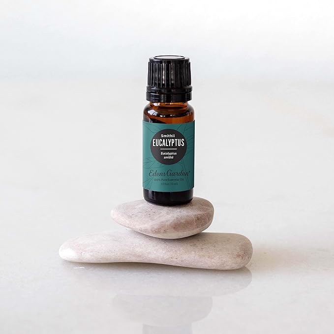 Edens Garden Eucalyptus- Smithii Essential Oil- 100% Pure Premium Grade, Undiluted, Natural, Therapeutic, Aromatherapy, The Best for Diffuser, Skin, Hair, Humidifiers 10 ml (.33 fl oz) - Bloomnest